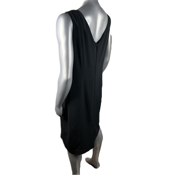 Boonsom Couture | Vintage Black Sheath Dress Midi Length​ - Picture 8 of 13